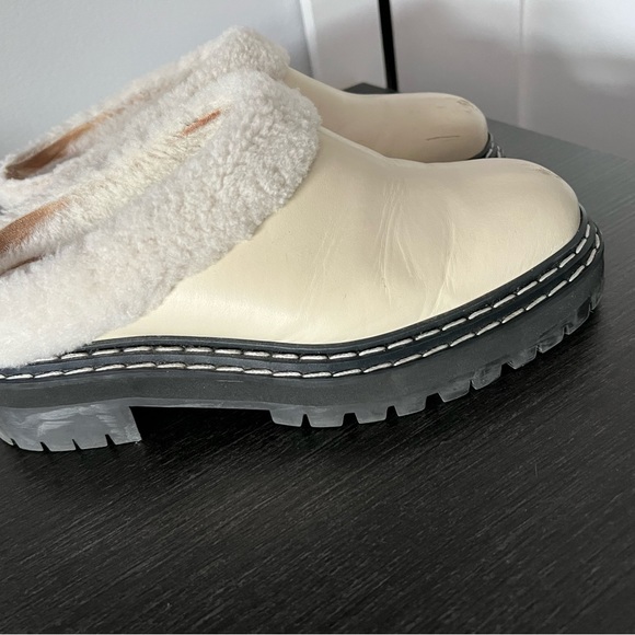 Proenza Schouler Shearling Lined Mules - Picture 4 of 6
